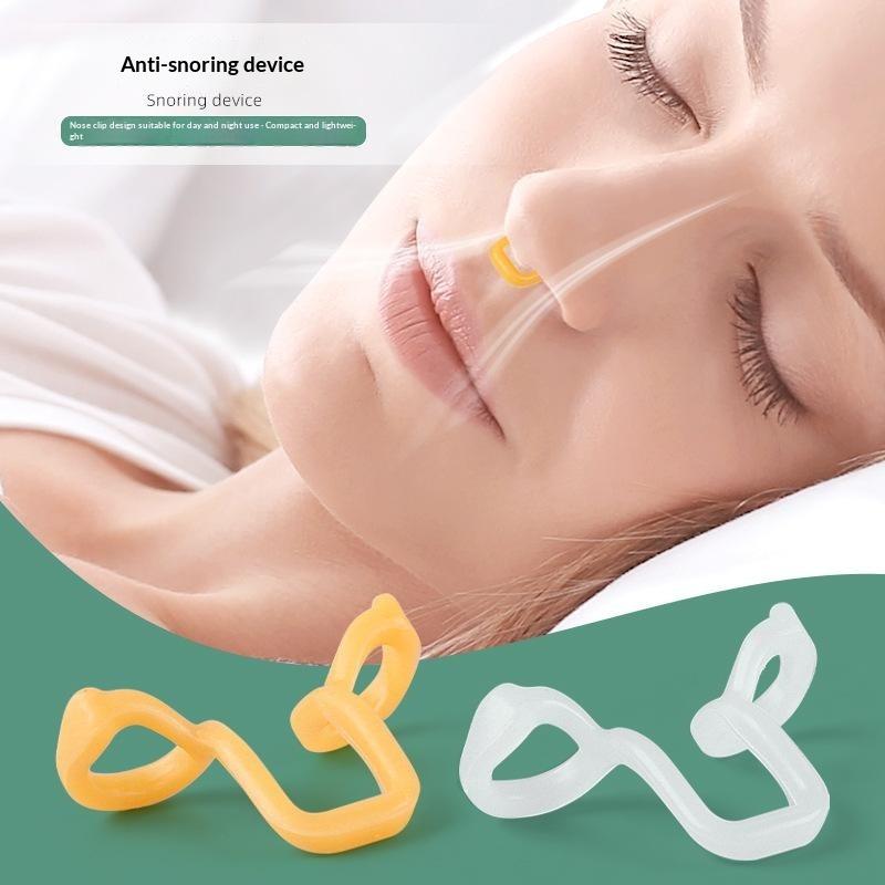 Anti Snore Contour Pillow - 【B】Anti-Schnarch-Gerät, Silikon-Nasenklammer, elastisch, Anti-Schnarch-Zubehör, Nasendilatator für