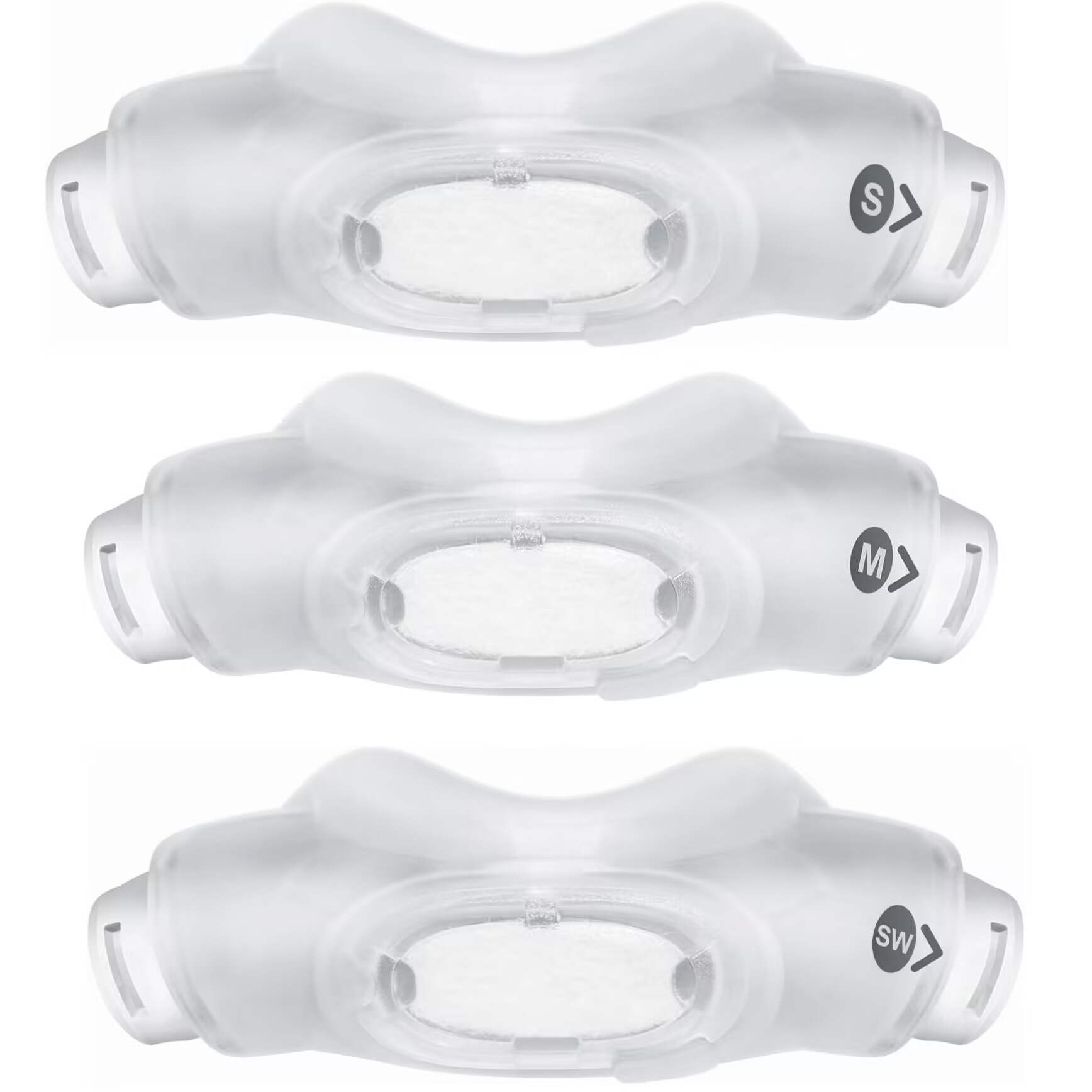 Anti Snore Contour Pillow - Airfit N30i Ersatz-Nasenpolster, S/M/SW – Nasen-CPAP-Masken-Einlage