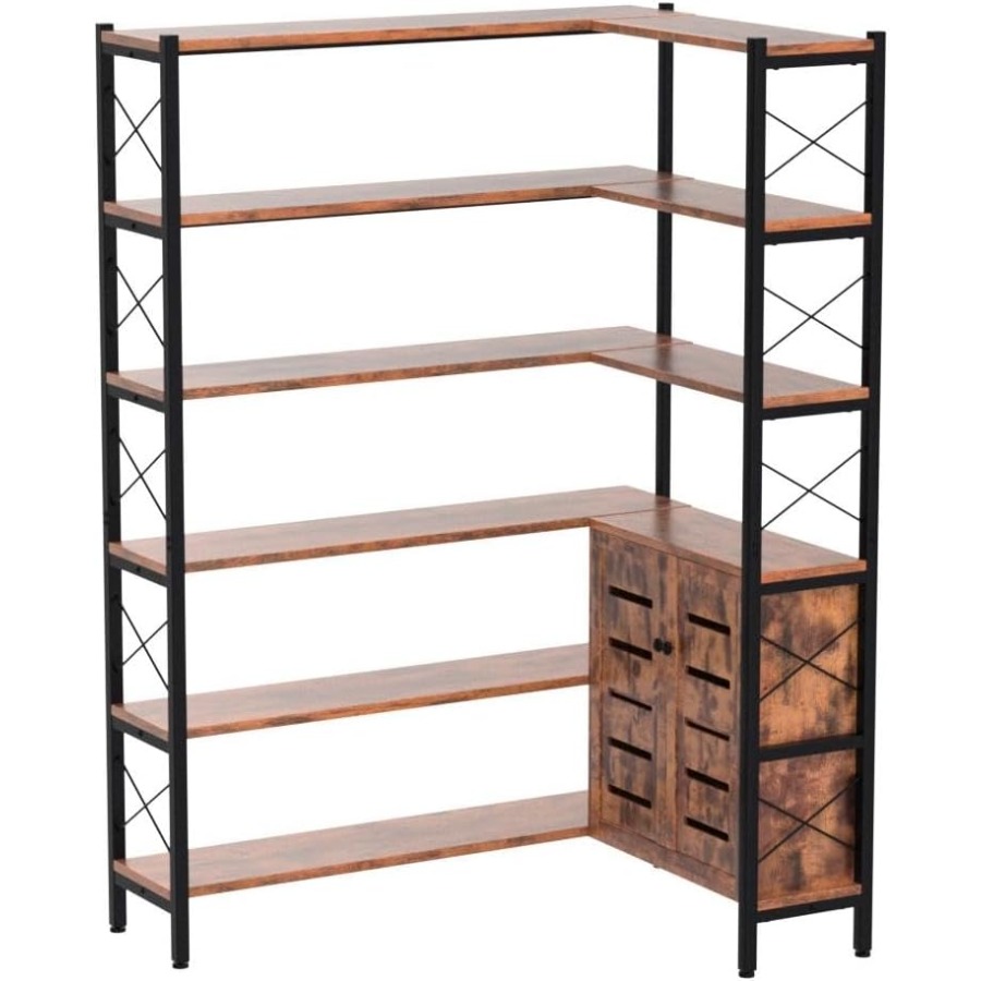 6-Regal-Eckbücherregal für das – Storage & Organization Bewertung und Preis