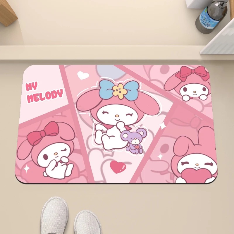 Hello Kitty Erdbeer- & Bären-D – Quick Dry Diatomite Bath Mat Bewertung und Preis