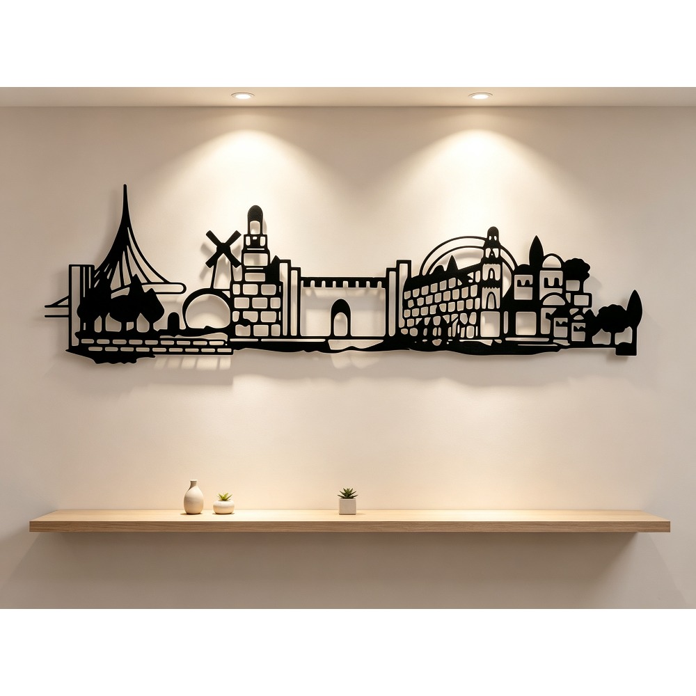 CIFBUY Metall-Wandkunst, Jerus – Home Decor Bewertung und Preis