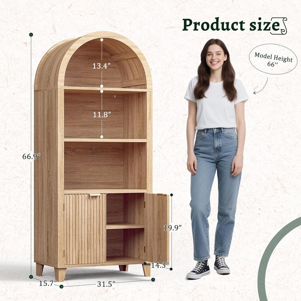 Gewölbter Schrank, 5-stufige A – Storage & Organization Bewertung und Preis